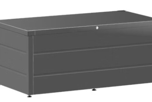 Juno kussenbox RAL9007 grijs aluminiumkleurig